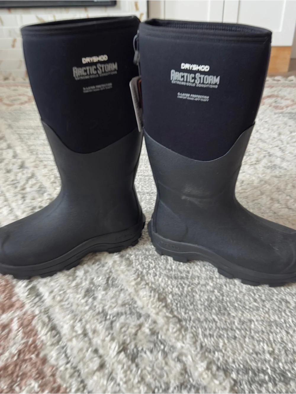 NWT - DRYSHOD ARTIC STORM Extreme Cold Winter Black Insulated Waterproof Boot